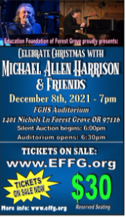 FGEF Holiday Concert poster