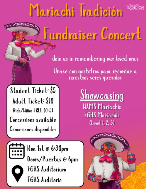 Mariachi concert info 